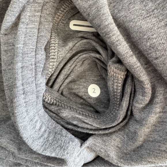 Lululemon Coast Wrap II In Heathered Medium Grey Size 2 - Picture 11 of 13